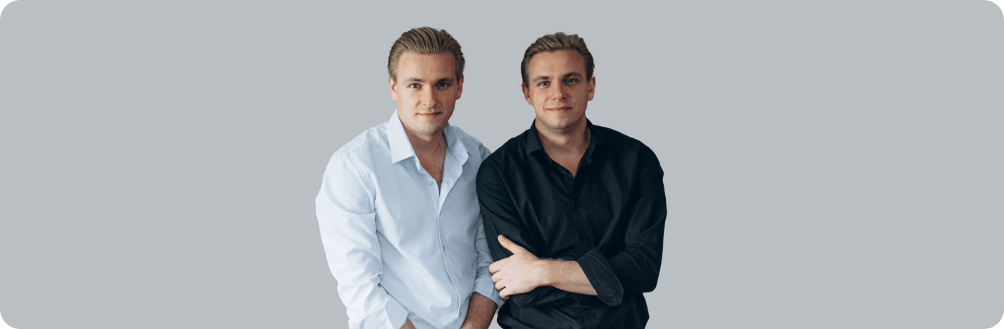 Co-Founders Archie and Charlie Yevtushenko